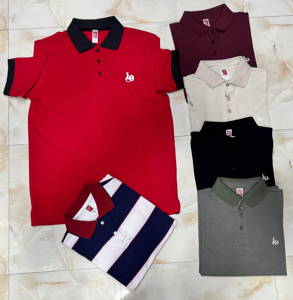 Men's Premium Polo T-Shirt – Multiple Colors & Stylish Design